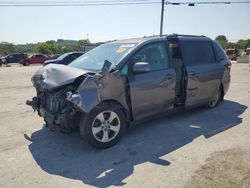 Toyota Sienna le salvage cars for sale: 2012 Toyota Sienna LE