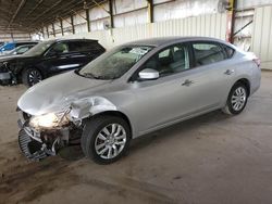 Nissan Vehiculos salvage en venta: 2015 Nissan Sentra S