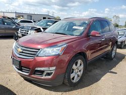 Vehiculos salvage en venta de Copart Elgin, IL: 2017 Chevrolet Traverse LT