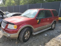 Ford salvage cars for sale: 2004 Ford Expedition Eddie Bauer