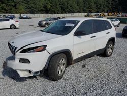 Jeep Grand Cherokee salvage cars for sale: 2015 Jeep Cherokee Sport