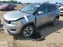 Jeep salvage cars for sale: 2021 Jeep Compass Limited