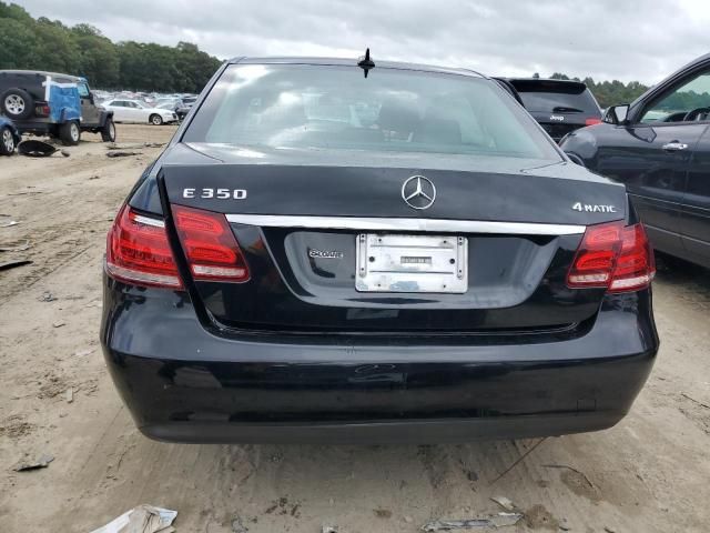 2014 Mercedes-Benz E 350 4matic