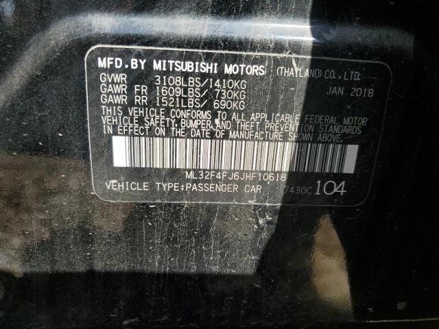 2018 Mitsubishi Mirage G4 SE