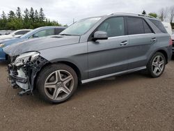 Mercedes-Benz salvage cars for sale: 2017 Mercedes-Benz GLE 400 4matic