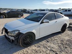 Mercedes-Benz c-Class salvage cars for sale: 2013 Mercedes-Benz C 250