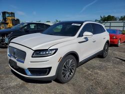 Lincoln Vehiculos salvage en venta: 2019 Lincoln Nautilus Reserve