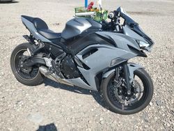 Kawasaki salvage cars for sale: 2024 Kawasaki EX650 R