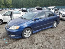 Toyota Corolla salvage cars for sale: 2003 Toyota Corolla CE