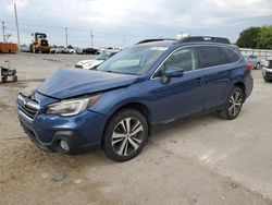 Salvage cars for sale from Copart Oklahoma City, OK: 2019 Subaru Outback 2.5I Limited