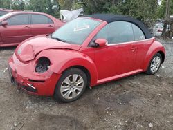 Volkswagen Vehiculos salvage en venta: 2009 Volkswagen New Beetle S