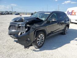 Salvage cars for sale from Copart Haslet, TX: 2019 Toyota Rav4 XLE Premium