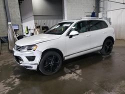 Volkswagen Vehiculos salvage en venta: 2017 Volkswagen Touareg Wolfsburg