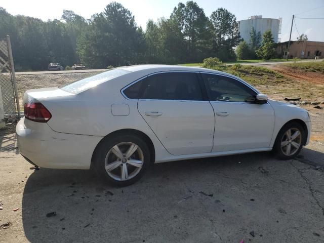 2013 Volkswagen Passat SE