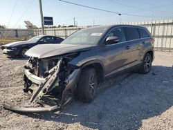 Toyota Highlander salvage cars for sale: 2019 Toyota Highlander LE