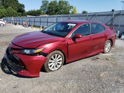 Toyota Camry salvage cars for sale: 2018 Toyota Camry L