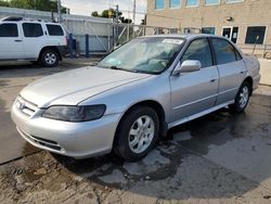 Honda salvage cars for sale: 2002 Honda Accord EX