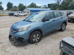 Honda crv salvage cars for sale: 2013 Honda CR-V LX