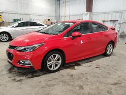 Chevrolet Cruze salvage cars for sale: 2017 Chevrolet Cruze LT