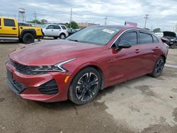 KIA k5 salvage cars for sale: 2021 KIA K5 GT Line