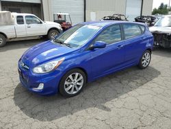 Salvage cars for sale from Copart Woodburn, OR: 2012 Hyundai Accent GLS