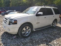 Ford Expedition salvage cars for sale: 2008 Ford Expedition Limited