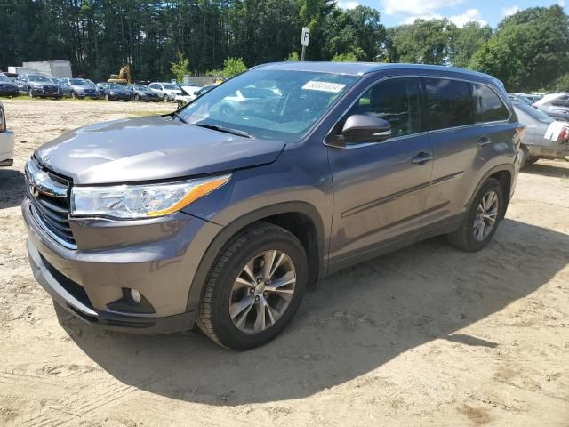 2015 Toyota Highlander XLE