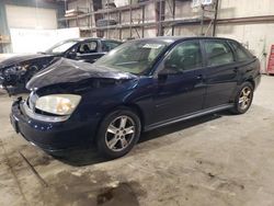 Chevrolet salvage cars for sale: 2005 Chevrolet Malibu Maxx LS