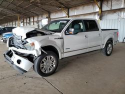 Ford f-150 salvage cars for sale: 2013 Ford F150 Supercrew