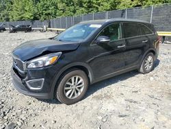 KIA Sorento salvage cars for sale: 2018 KIA Sorento LX