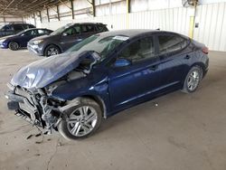 Salvage cars for sale from Copart Phoenix, AZ: 2019 Hyundai Elantra SEL