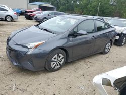 Toyota salvage cars for sale: 2017 Toyota Prius