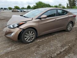 Hyundai salvage cars for sale: 2015 Hyundai Elantra SE