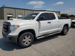 Toyota Tundra Double cab sr Vehiculos salvage en venta: 2016 Toyota Tundra Double Cab SR