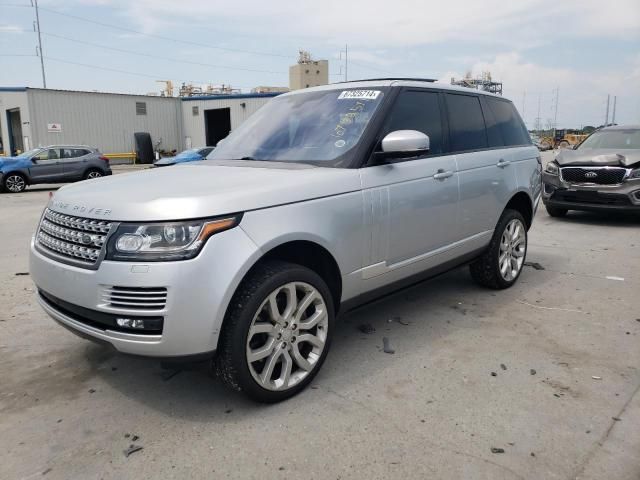 2016 Land Rover Range Rover Supercharged