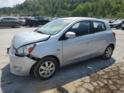 Mitsubishi salvage cars for sale: 2015 Mitsubishi Mirage ES