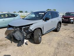 Nissan salvage cars for sale: 2021 Nissan Rogue Platinum