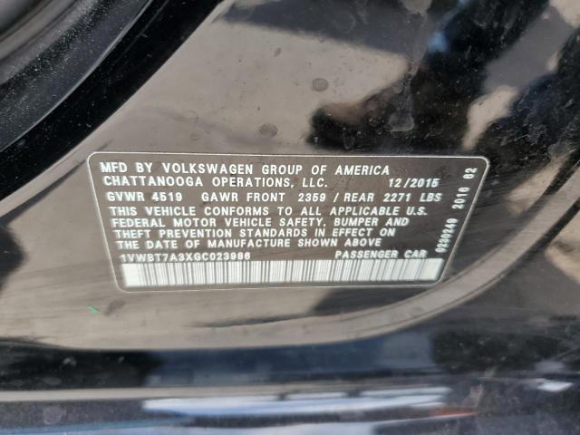 2016 Volkswagen Passat SE
