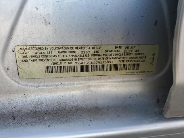 2007 Volkswagen Jetta Wolfsburg