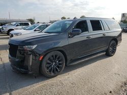 Cadillac Escalade salvage cars for sale: 2021 Cadillac Escalade ESV Sport