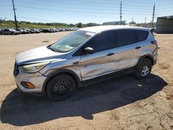 Salvage cars for sale from Copart Colorado Springs, CO: 2017 Ford Escape S