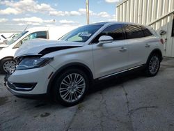 Lincoln mkx salvage cars for sale: 2018 Lincoln MKX Reserve