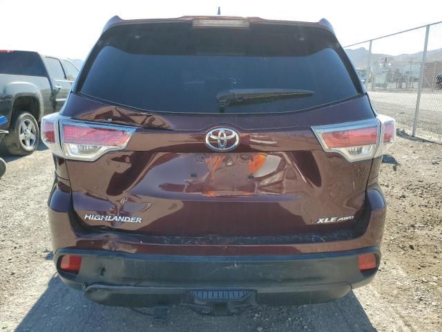 2016 Toyota Highlander XLE