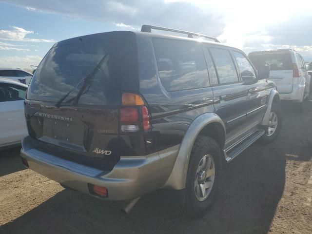 2002 Mitsubishi Montero Sport Limited