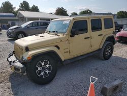 Jeep Wrangler salvage cars for sale: 2020 Jeep Wrangler Unlimited Sahara