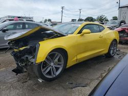 Chevrolet Camaro salvage cars for sale: 2018 Chevrolet Camaro LT