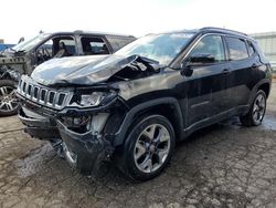 Salvage cars for sale from Copart Woodhaven, MI: 2020 Jeep Compass Limited