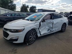 Chevrolet Malibu Vehiculos salvage en venta: 2022 Chevrolet Malibu RS