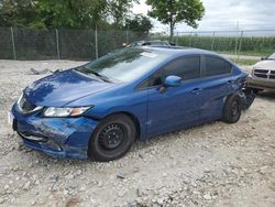 Honda Civic salvage cars for sale: 2013 Honda Civic LX