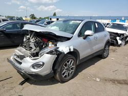 Salvage cars for sale from Copart Woodhaven, MI: 2021 Fiat 500X Trekking